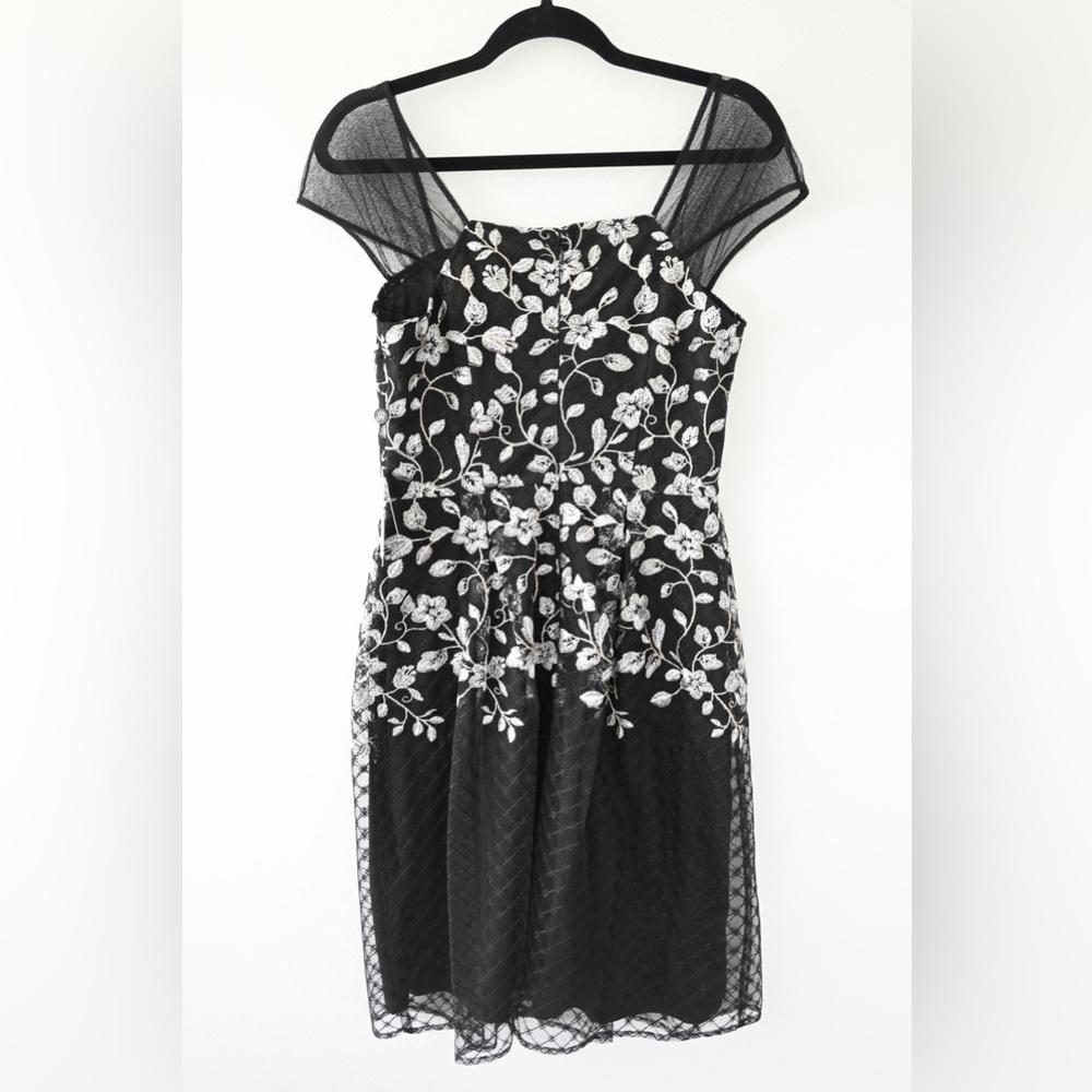 Adrianna Papell Midi Floral Dress NWT - Picture 11 of 12